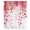 Pink, variant on Spring Blue Wisteria Flowers Sheer Curtains 84 Inches Long, Rustic Floral Branches Light Filering Curtains, Breathable Simi Curtain Privacy Drapes for Living Room Bedroom Lightweight Window Treatment