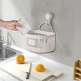 thumbnail image 4 of pvdgvd Multifunctional Storage Basket, Plastic - Single Handle, Hanging Design - Tear - Resistant - for Kitchen (Scallion, Ginger, Garlic), Bathroom, Bedside, Fruits/Utensils, 4 of 4