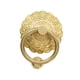 thumbnail image 4 of Tirador de puerta de latón para entrada principal, manija de puerta vintage para estructuras de madera Oro, 4 of 9