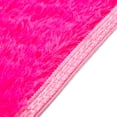 thumbnail image 6 of Mascarry 2.6 x 5.4ft Oval Fluffy Ultra Soft Area Rugs Anti-Skid Shaggy Area Rug for Fashion Home Decor, Rose Red, 6 of 7