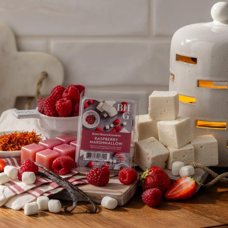 Better Homes & Gardens 2.5oz Wax Melts Raspberry Marshmallow
