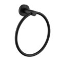 thumbnail image 1 of 1pc Wall Mounted Towel Rack, Stainless Steel Metal Wall Mounted Towel Ring, Simple and Practical, for Bathroom and Kitchen, 1 of 4