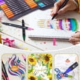 thumbnail image 4 of Rotuladores artísticos DSJIFGEW con punta doble (72 colores), 4 of 8