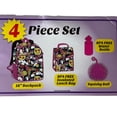 thumbnail image 3 of Attatude Smiley Emoji & Unicorn Backpack & Lunch Box 4 Piece Set, School Bookbag, 3 of 4