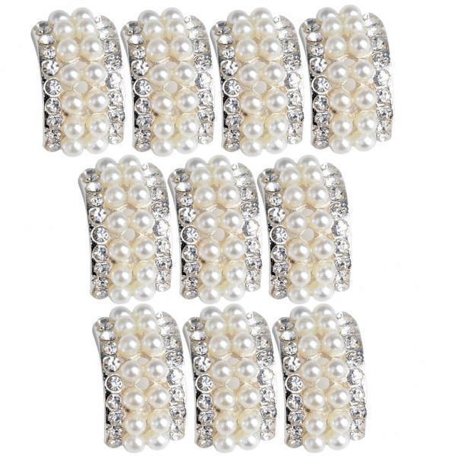 7x 10 Piezas 11x21mm Hermosa Rhinestone Perla Flatback Embellecimiento Artes Y Manualidades Suministros para DIY Decoración Hecho