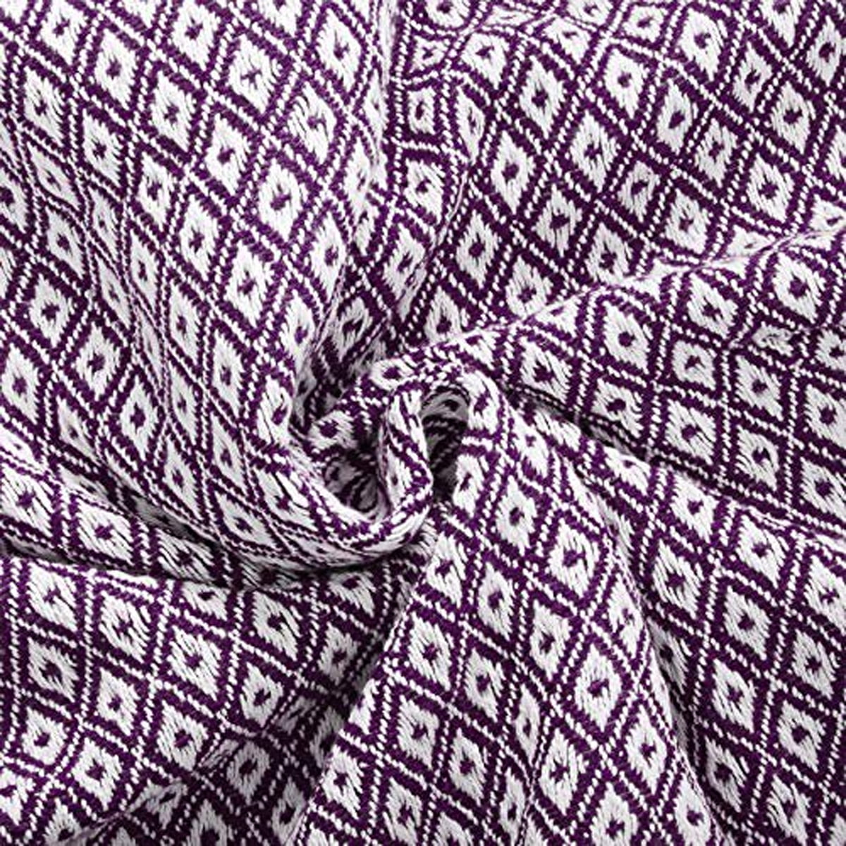 Americanflat 100% Cotton Medium Weight 50" x 60" Throw Blanket