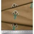 thumbnail image 3 of Soimoi Rayon Fabric Leaves & Floral Artistic Print Fabric by the Yard 42 Inch Wide, 3 of 3