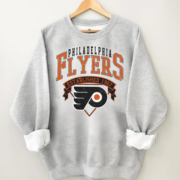 Philadelphia Hockey Sweatshirt, Vintage Style Philadelphia Hockey Crewneck, Retro Philadelphia Hockey Shirt, Philadelphia Ice Hockey Sweater