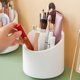 thumbnail image 3 of Large capacity makeup brush bucket, portable brush storage box, lipstick, eyebrow pencil, eye shadow brush with lid, 3 of 5