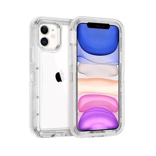 Funda Case 360 Uso Rudo iPhone 8 Plus X XR 11 12 Pro 14 Pro Smartify Compatible iPhone