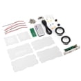 thumbnail image 2 of DIY Sound ,  5.0 Transparent Acrylic Shell 3W Power Speakers DIY Speaker Box  For Electronic Sound  Sound Control Waterflow Light+ Speaker+40Hz Speaker, 2 of 8