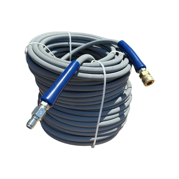 Pressure-Pro AHS295 3/8 in. x 200 ft. Non-Marking 4200 PSI Pressure Washer Replacement Hose with Quick Connect