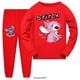 thumbnail image 3 of Disney-Pijama de punto para niños y niñas, ropa de dormir de manga larga, conjuntos de pijamas de algodón para niños de 2 a 15 años, primavera y otoño, 3 of 4