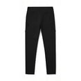 thumbnail image 7 of Scyoekwg Womens Straight Leg Pants High Waisted Stretchy Work Trousers Business Casual Office Pull on Slacks with Pocket Black,S, 7 of 7