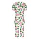 thumbnail image 4 of Blusas de Manga Corta para las Mujeres Casual Cuello Redondo, Pantalones de Moda Traje de Pijamas para Uso Diario Y Casero, 4 of 6