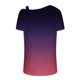 thumbnail image 4 of Fiudx Camisetas para Mujer Blusa con Botones de Manga Corta Halter con Hombros Descubiertos y Estampado para Mujer, 4 of 5