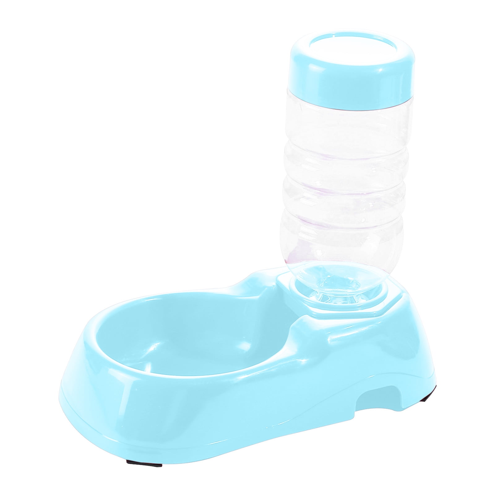 ZENMELE Pet Dog Puppy Cat Automatic Water Dispenser Food Dish Bowl Feeder