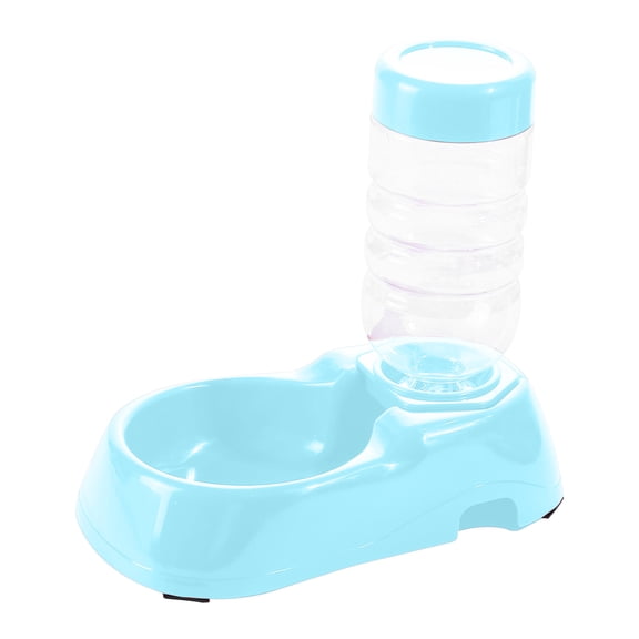 Pet Dog Puppy Cat Automatic Water Dispenser Food Bowl Feeder, Durable for Indoor Use