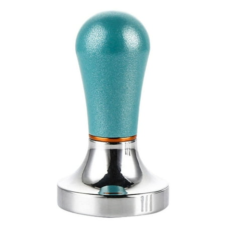

Alloy 57.5mm Coffee Distributor Grind Tamper Espresso Hand Tampers Blue
