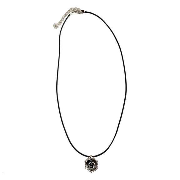 Osdhezcn Floral Charm Neckchain Rose Flower Shaped Clavicle Chain Ornament Punk Jewelry