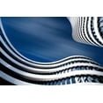 thumbnail image 2 of Endermann, Rolf 32x23 White Modern Wood Framed Museum Art Print Titled - Curved Architecture, 2 of 4