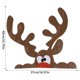 thumbnail image 3 of Pegatinas navideñas de muñeco de nieve, reno, Papá Noel, pegatinas para puerta de refrigerador, calcomanías para pared y ventana, decoraciones navideñas para puertas Noel 2024, 3 of 5