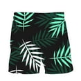 thumbnail image 4 of Xysaqa Mens Swim Trunks Men Big & Tall Tropical Print Swim Board Shorts with Elastic Waist Mens Funny Hawaiian Beach Shorts Swimsuit Bathing Suits S-5XL, 4 of 6