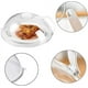 thumbnail image 4 of Tapa para microondas de 2 piezas con asa, tapa para alimentos para microondas, tapa para microondas, tapa para microondas, a prueba de derrames para microondas, para frutas y verduras, 4 of 5