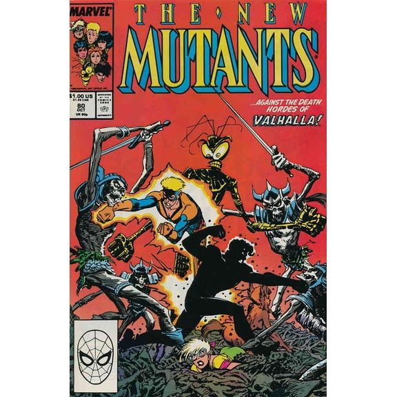 New Mutants, The #80 VF ; Marvel Comic Book