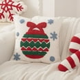 thumbnail image 6 of Festival Cotton Linen Cushion Cover With Christmas Tree Designs Soft Sturdy Pillowcase For Home Decoration, 6 of 9