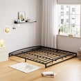 thumbnail image 4 of Kojooin Low Bed Frame, 6/10 Inch Heavy Duty Metal Platform Bed Frame Low Profile, Mattress Foundation, No Box Spring Needed, Noise-Free, Easy Assembly, 4 of 7