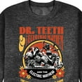 thumbnail image 3 of Disney The Muppets - Dr. Teeth: Long & Winded Tour - Men's Crew Neck Fleece Pullover, 3 of 5