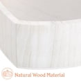 thumbnail image 5 of Masteelf 2-Piece Heart Shaped Posing Case Set Photo Prop Wooden Basket for Photography, 5 of 8