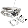 thumbnail image 4 of 70 Inch SS Braided Transmission Cooler Hose Line for Ford Transmission 12Fitting, 4 of 4