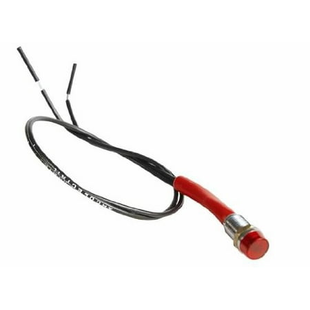 The Best Connection 2633F Red Warning Light W/leads 16a 12v 1