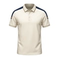 thumbnail image 6 of IhhxPro Big and Tall Men's Short Sleeve Moisture-Wicking Collared Shirt Contrast Shoulder Performance Summer Casual Athletic Fit Quick Dry Golf Outdoor M-4XL, 6 of 7