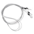 thumbnail image 5 of 3Pcs 2M Durable Steel Long Roll of 50 Meters Hard Sturdy Steel Wire Rope, 5 of 5