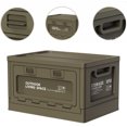 thumbnail image 2 of Caja Picnic Plegable 27 Litros Cajas Almacenaje para Acampada Ligeras Almacenamiento Vajilla, 2 of 9