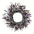 thumbnail image 2 of CC Christmas Decor Lavender Floral Artificial Spring Wreath - 24" - Purple, 2 of 4
