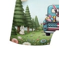 thumbnail image 5 of Happy Easter Boston Terrier American Flag Truck Bunny Ears All Over Print Boxer Briefs Underwear for Men Dad Gentleman Dog Lover Gifts - 03001, 5 of 6