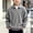 Gray#3, variant on Fesfesfes Boys Fashion Knit Hoodie Half Zip Pullover Long Sleeve Casual Sweatshirt for Kids Ages 4-14 Years