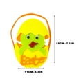 thumbnail image 2 of Nmdmisc Nursery Storage Solution Non-Woven Hand Storage Basket Rooster Shape Easter Bunny Basket Bag for Boys and Girls Modern Storage Basket for Toys -B, 2 of 3