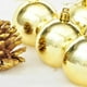 thumbnail image 4 of Bolas Colgantes Navideñas Doradas, Adornos de Plástico Irrompibles, Decoración Festiva para Fiestas, Fáciles de Colgar, Diseño Brillante, Decoración para Bodas y Festividades, Juego de 6 Piezas, Tama, 4 of 7