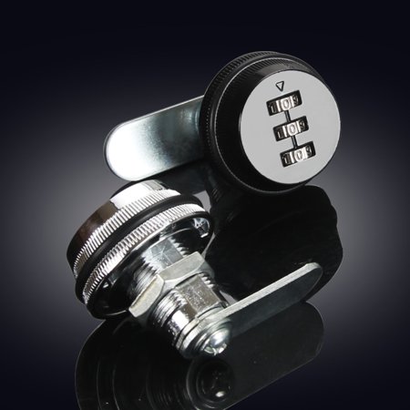 JOYWEI 3 Digit Combination Password Lock Box 20mm Smart Cam Code Lock ...