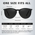 thumbnail image 6 of ROCK TAKIN Cat Eye Polarized Sunglasses for Women Men - Retro UV400 Protection, Anti-Glare HD Vision, Strong Impact Resistant, 1 Pair (20g), 6 of 8