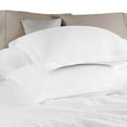 thumbnail image 6 of BNM Cotton Linen Blend Duvet Cover Set, King/ California King, White, 6 of 8