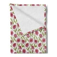 thumbnail image 2 of Daisy Soft Flannel Fleece Throw Blanket, Fresh and Organic Echinacea Petals Floral Themed Image Healthy Wildflower Design, Cozy Plush for Indoor and Outdoor Use, 50" x 70", Multicolor, by Ambesonne, 2 of 5