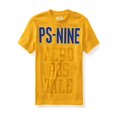 thumbnail image 1 of Aeropostale Boys Nine 1987 Camiseta básica, Amarillo, M (10), 1 of 1