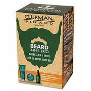 CLUBMAN Beard Grooming Trio - Best of Clubman - GREAT GIFT IDEA