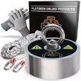 thumbnail image 1 of Kit de pesca magnético Platinum Online Products, tirón de 3600 libras, 1 of 6
